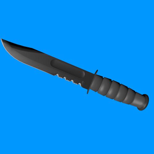KA-BAR fighting knife preview image